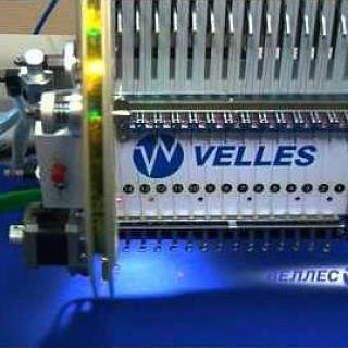 VELLES 15CN-SC компактная одноголовочная вышивальная машина