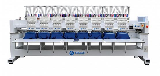 VELLES VE 12xx – многоголовочные вышивальные машины для плоской вышивки